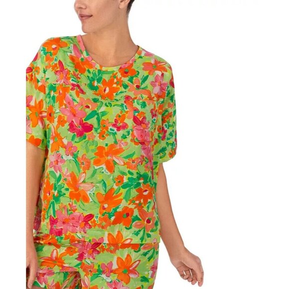 SANCTUARY‎ Women's 2-Pc. Floral Satin Boxer Pajamas Set - Picture 4 of 8